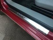 Volkswagen Caddy 2004–2010 Nerezové kryty prahů dveří Natanika Standard (4 ks) fotografie 1