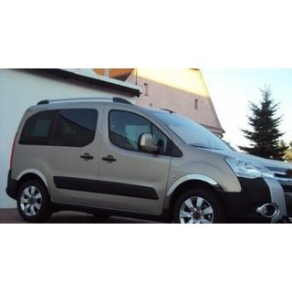 Nerezové lišty na lemy blatníků (4 ks) Citroen Berlingo 2008–2018 fotografie 1