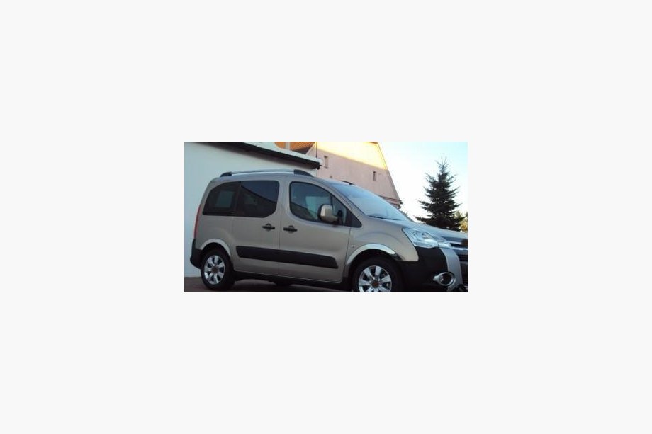 Citroen Berlingo 2008–2018 Nerezové lišty na lemy blatníků (4 ks) 2 boční dveře, nerezová ocel Image