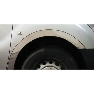 Nerezové lišty na lemy blatníků (4 ks) fotografie 4