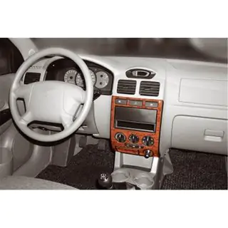 Kryty palubní desky (2002-2005) Kia Rio 2000–2005 fotografie 2