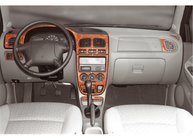 Kia Rio 2000–2005 Kryty palubní desky (2000-2002) Karbon fotografie 2