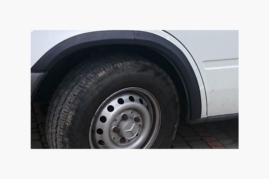 Volkswagen LT 1995–2006 Plastové lemy blatníků (6 ks, černé) Image