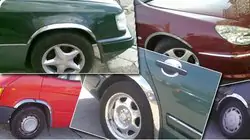 BMW řada 3 E30 1982–1994 Nerezové lišty na lemy blatníků (4 ks) fotografie 6