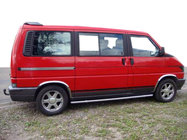 Volkswagen T4 Transporter 1990–2003 VÝPRODEJ! Nerezové kryty předních lemů blatníků (4 ks) fotografie 1