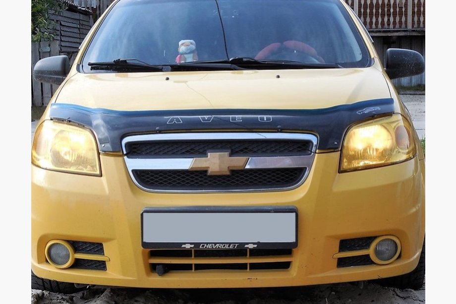 Chevrolet Aveo T250 2005–2011 Deflektor kapoty SD (VIP) Image