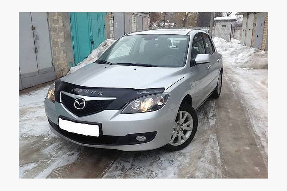 Mazda 3 2003–2009 Deflektor kapoty HB (VIP) Image