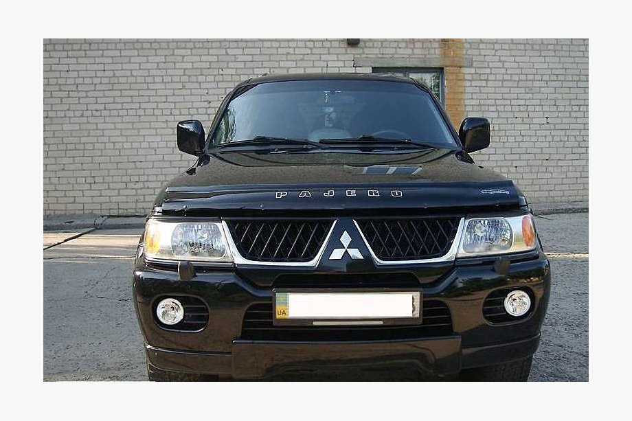 Mitsubishi Pajero Sport 1996–2007 Deflektor kapoty (VIP) Image
