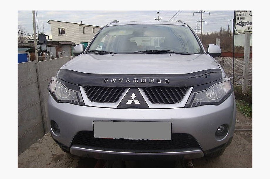 Mitsubishi Outlander 2006–2012 Deflektor kapoty 2006-2008 (VIP) Image