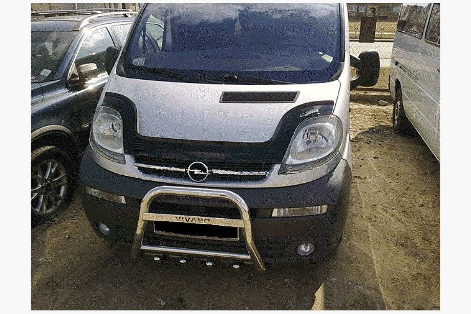 Opel Vivaro 2001–2015 Dlouhý deflektor kapoty (VIP) Image
