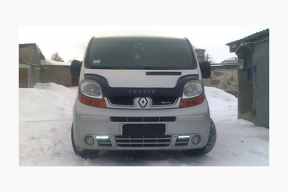Renault Trafic 2001–2015 Dlouhý deflektor kapoty (VIP) Image