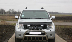 Nissan Navara 2006–2015 Deflektor kapoty VIP (2005-2010) fotografie 1