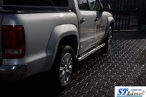 Volkswagen Amarok 2010–2022 Boční nerezové trubky (2 ks) fotografie 2