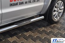 Volkswagen Amarok 2010–2022 Boční nerezové trubky (2 ks) fotografie 4