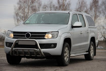 Volkswagen Amarok 2010–2022 Přední ochranný rám (bullbar) WT002 (nerez) fotografie 1