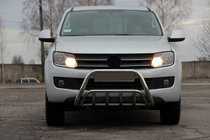 Volkswagen Amarok 2010–2022 Přední ochranný rám (bullbar) WT002 (nerez) fotografie 2