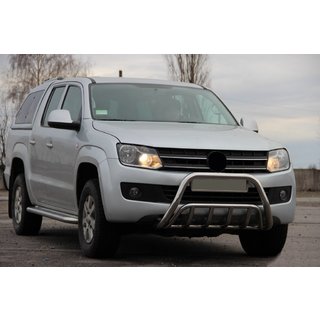 Přední ochranný rám (bullbar) WT002 (nerez) fotografie 3
