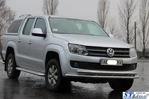 Volkswagen Amarok 2010–2022 Přední ochranný rám ST018-2 (nerez) fotografie 4