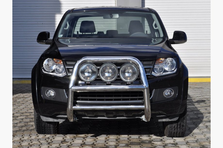 Volkswagen Amarok 2010–2022 Přední ochranný rám VL001 (nerez) Fotografie 1