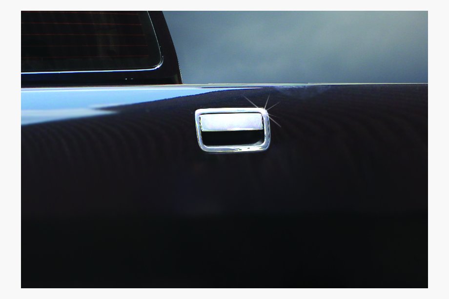 Volkswagen Amarok 2010–2022 Nerezový kryt kliky víka kufru OmsaLine – italská nerezová ocel Image