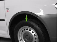 Volkswagen Caddy 2004–2010 Kryty lemů blatníků (matná černá) fotografie 2