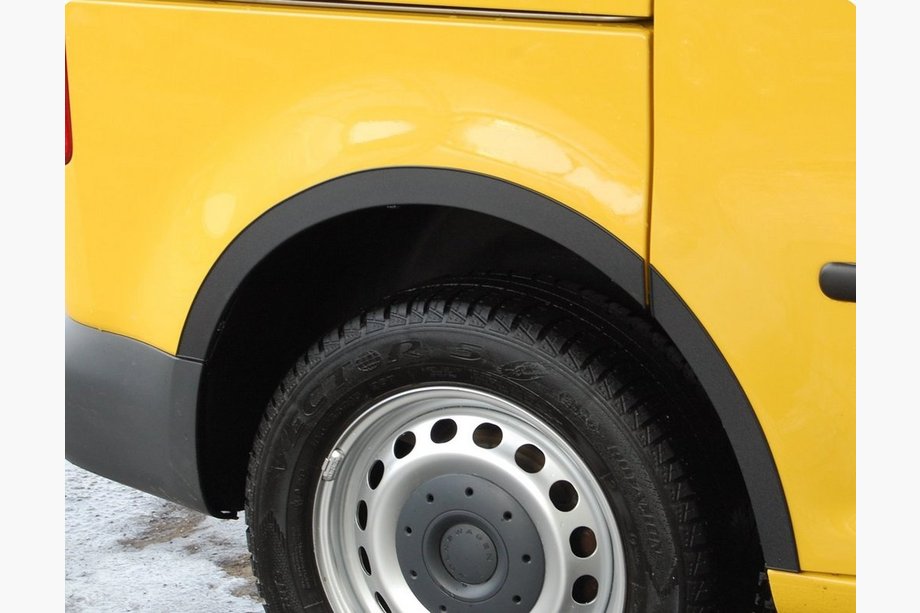 Volkswagen Caddy 2004–2010 Kryty lemů blatníků (matná černá) Image