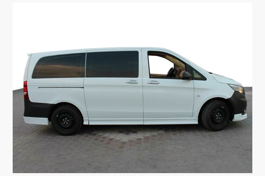 Mercedes Vito/V-class W447 2014– Boční prahy (k lakování) Krátká/Dlouhá (pro 1 nebo 2 posuvné dveře) Image