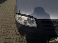 Volkswagen Caddy 2004–2010 Řasy na světlomety (černé) fotografie 8
