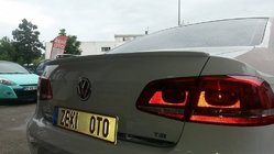 Volkswagen Passat B7 2012–2015 Spoiler Meliset (k lakování, pro EU) fotografie 3