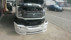 Volkswagen Crafter 2006–2016 Přední nárazník 2012↗ (Era se zkosením, k lakování) fotografie 4