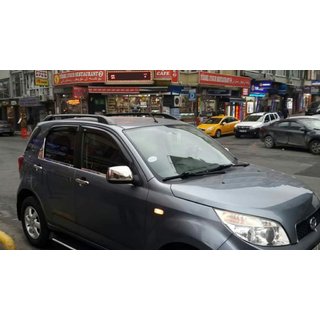 Vnější rámečky oken (4 ks, nerez) Daihatsu Terios 2006–2017 fotografie 2