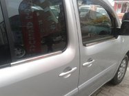 Renault Kangoo 2008–2020 Vnější ozdobné lišty oken (4 ks, nerez) 2 ks, Carmos - turecká ocel fotografie 4
