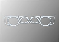Volkswagen Jetta 2006–2011 Kryty brzdových světel (2 ks, plast) fotografie 1