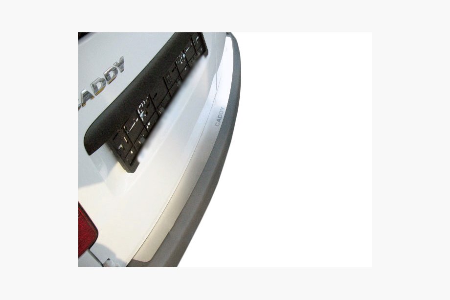 Volkswagen Caddy 2004–2010 Rovná lišta na zadní nárazník (Nataniko, nerez) Image