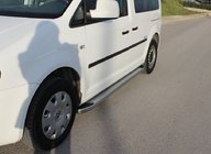 Volkswagen Caddy 2004–2010 Boční nášlapy Omsa MSline (2 ks, hliník) fotografie 2