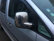Volkswagen Caddy 2015–2020 Chromové kryty zrcátek Varianta 1 (2 ks) Leštěná nerezová ocel fotografie 4