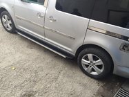 Volkswagen T5 Caravelle 2004–2010 Nerezové kryty klik dveří Sada 3 ks. Carmos – turecká ocel fotografie 2