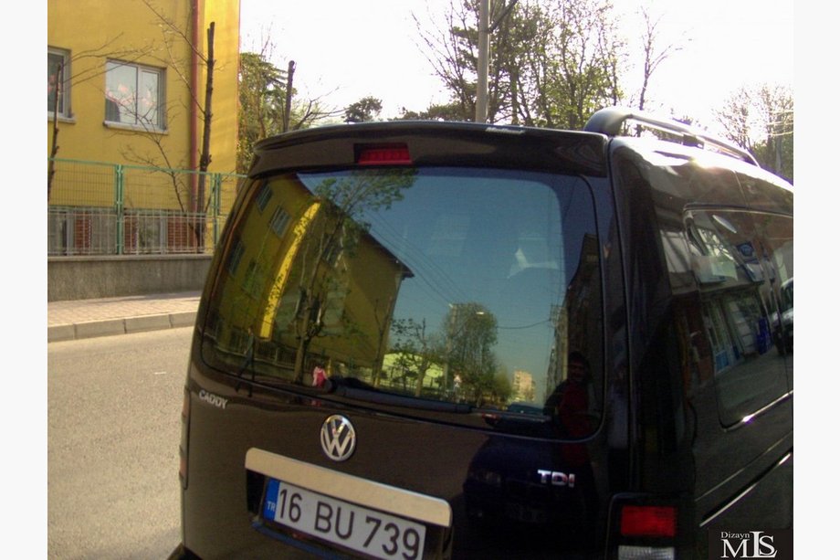 Volkswagen Caddy 2004–2010 Spoiler Kalin (k lakování) Fotografie 2