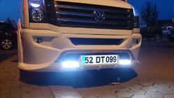 Volkswagen Crafter 2006–2016 Nástavec předního nárazníku 2012↗ (Sport-3, k lakování) fotografie 8