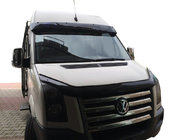 Volkswagen Crafter 2006–2016 Sluneční clona na čelní sklo v rámu V1 (černý lesk, 5 mm) fotografie 1