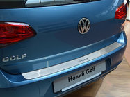 Volkswagen Golf 7/E-Golf 2012–2020 Ochranná lišta zadního nárazníku Nathaniko (nerez) Hatchback fotografie 1