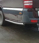 Mercedes Sprinter W907/W910 2018– Boční trubky za zadním kolem (2 ks, nerez) fotografie 8