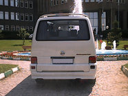 Volkswagen T4 Caravelle/Multivan 1990–2003 Nástavec zadního nárazníku (k lakování) fotografie 2