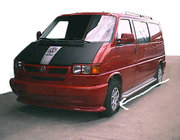Volkswagen T4 Caravelle/Multivan 1990–2003 Lišta předního nárazníku (k lakování) fotografie 2