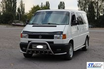 Volkswagen T4 Caravelle/Multivan 1990–2003 Nerezový přední ochranný rám (bullbar) WT003 Plus-1 fotografie 2