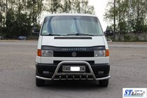 Volkswagen T4 Caravelle/Multivan 1990–2003 Nerezový přední ochranný rám (bullbar) WT003 Plus-1 fotografie 3