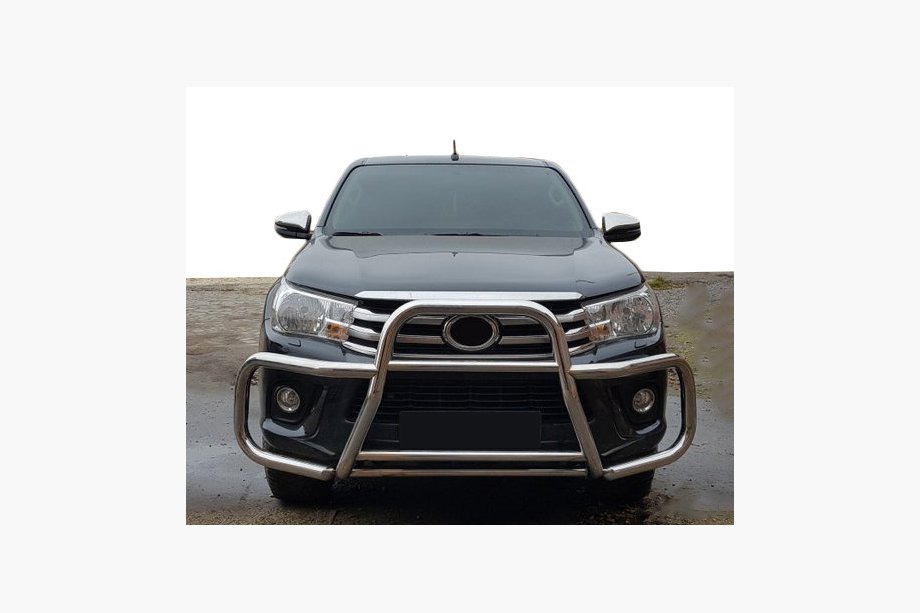Toyota Hilux 2015– Přední ochranný rám F1-58 (nerez) Image