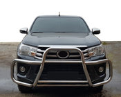 Toyota Hilux 2015– Přední ochranný rám F1-58 (nerez) fotografie 1