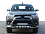 Toyota Hilux 2015– Přední ochranný rám F3-34 (nerez) fotografie 1