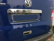 Volkswagen T5 Multivan 2003–2010 Nerezová lišta nad SPZ na páté dveře fotografie 1